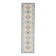 1970s Vintage Turkish Hand-Knotted Wool Cotton Orange Runner Rug 72x288