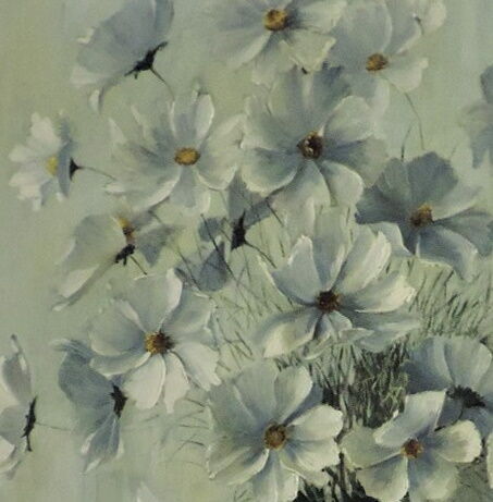 Oil on canvas Flowers by Elizabeth Rouvière 1908 - 1984