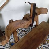 Brutalist bench bull's head file