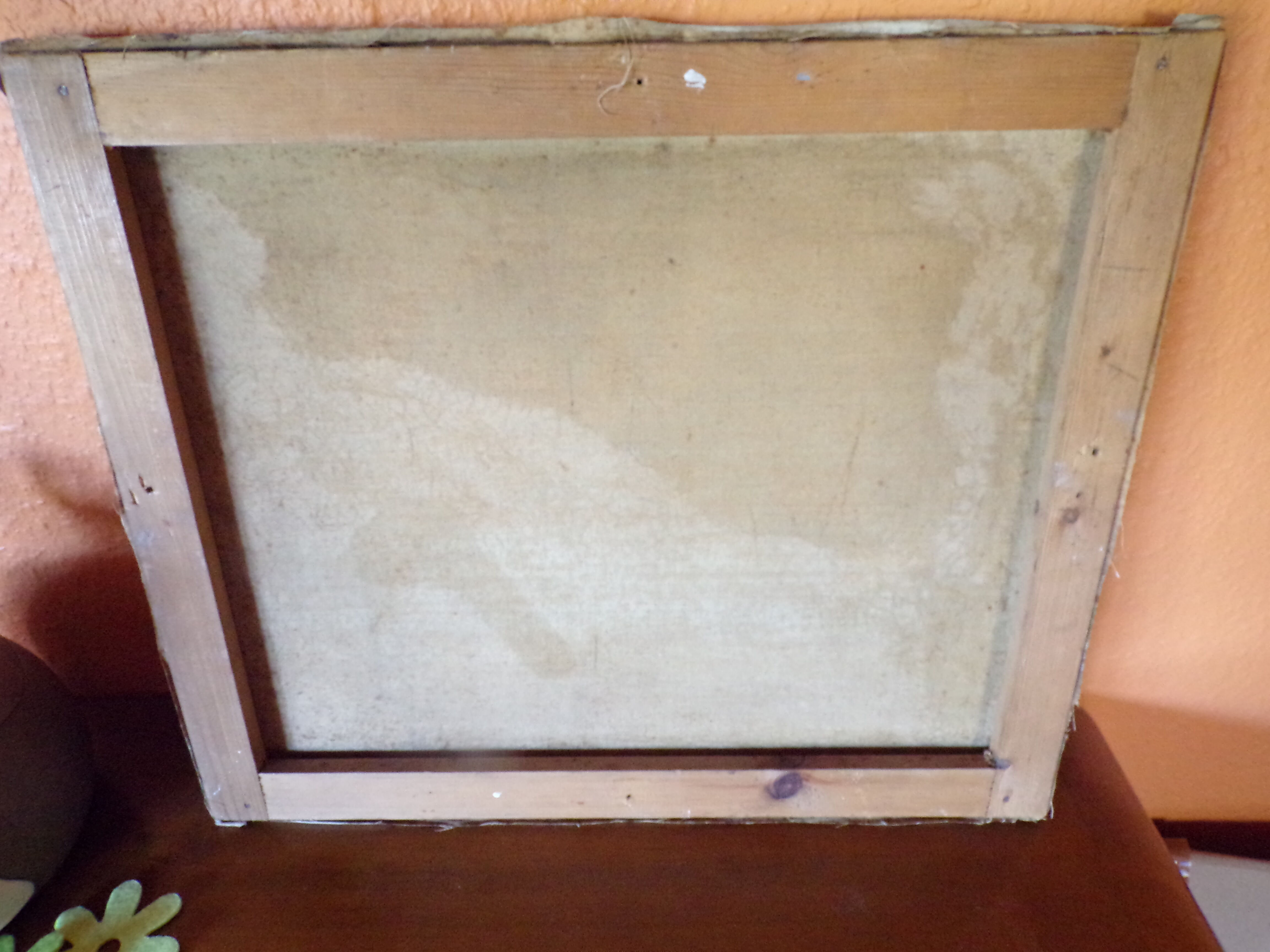 Signed oil on sea canvas