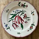 7 Sarreguemines flat plates
