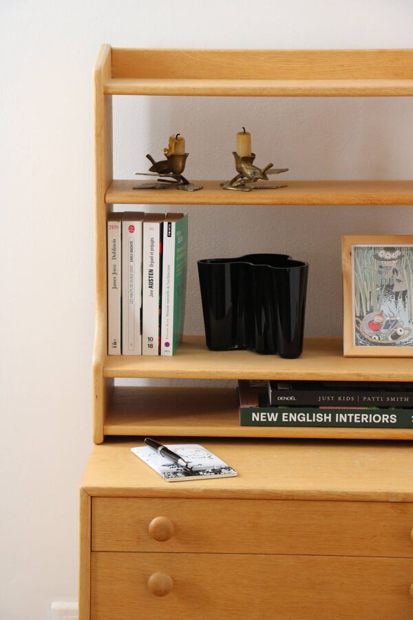 Table de chevet ou console scandinave Tingströms ''Casino
