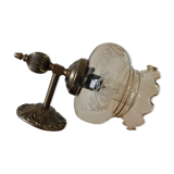 Vintage glass wall lamp