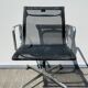 Paire de chaises Ch. Eames Alu Group résille Vitra Vintage