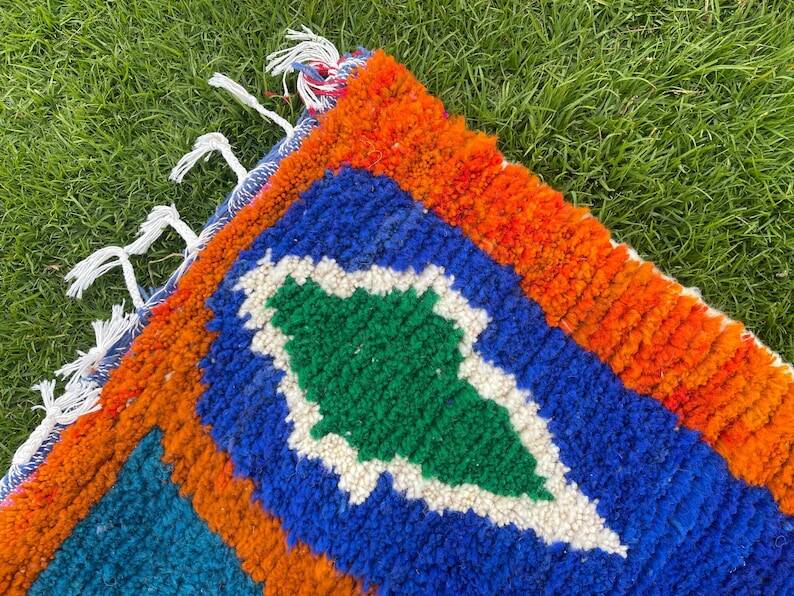 Handmade Moroccan rug 250cm x 100cm