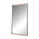 Miroir bistrot ancien feuille d’argent XIXème