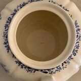 Old teapot with blue and white lid Villeroy and Boch Burgenland