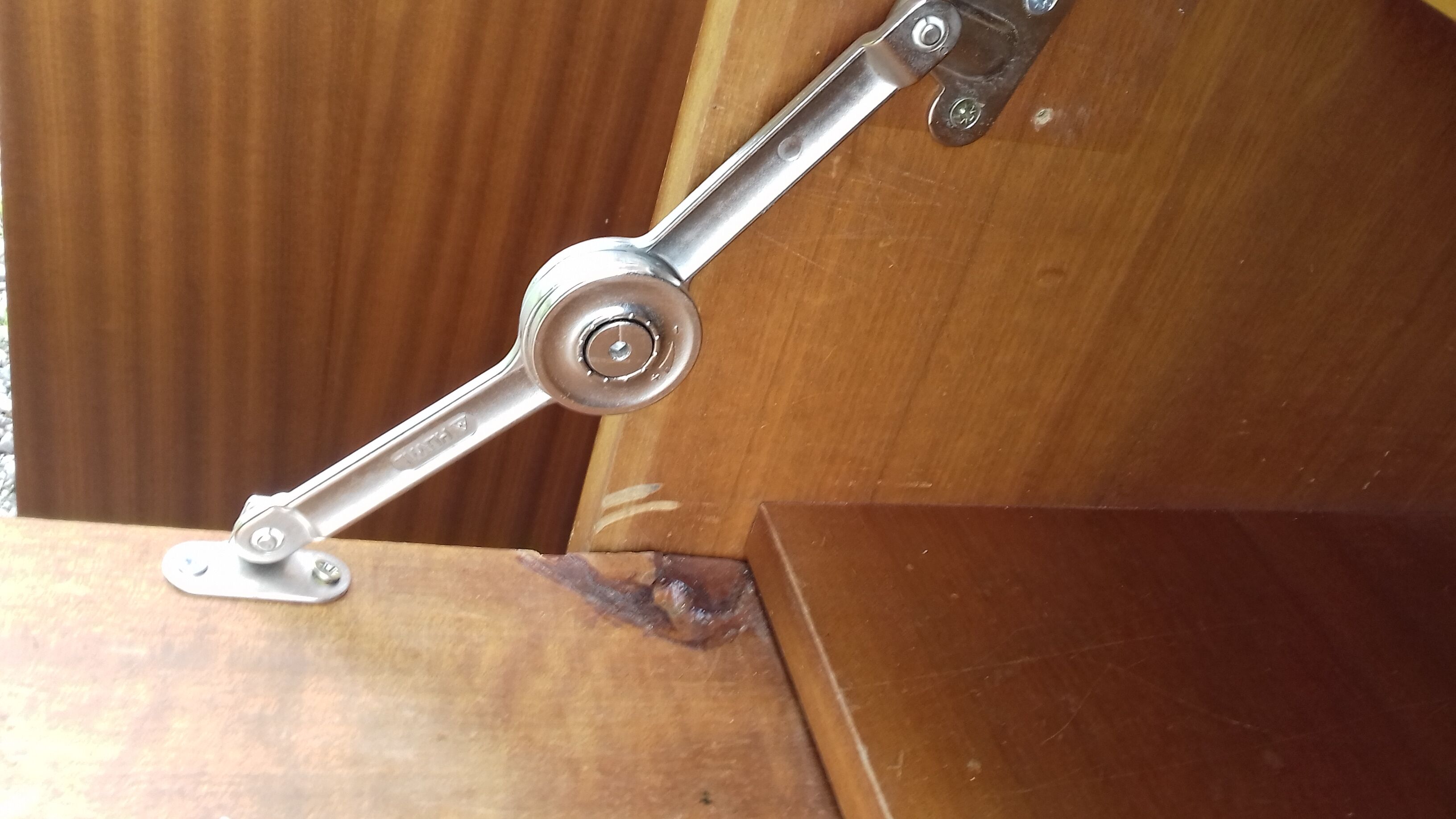 Writing desk, spindle feet