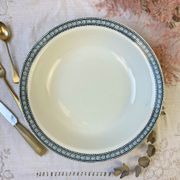 Vintage hollow dish Terre de fer St Amand & Hamage model Laurier made in France