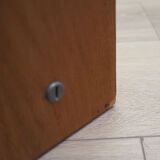 Oak bookcase, Danish design, 1970s, manufactured by ÆJM Møbler