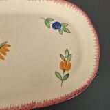 Trianon model cake dish in earthenware from Longchamp