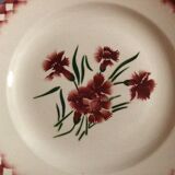 Lot of 5 plates digoin sarreguemines, mignardises model