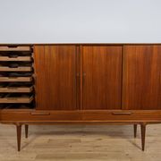 Mid-Century Teak Sideboard Model 13 by G. Omann for Omann Jun, Denmark, 1960s