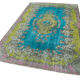 Tapis bohème turc bohème des années 1970 fait à la main 172 cm x 276 cm tapis multicolore