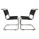 Chaises S33 par Mart Stam pour Thonet, années 1980, ensemble de 2