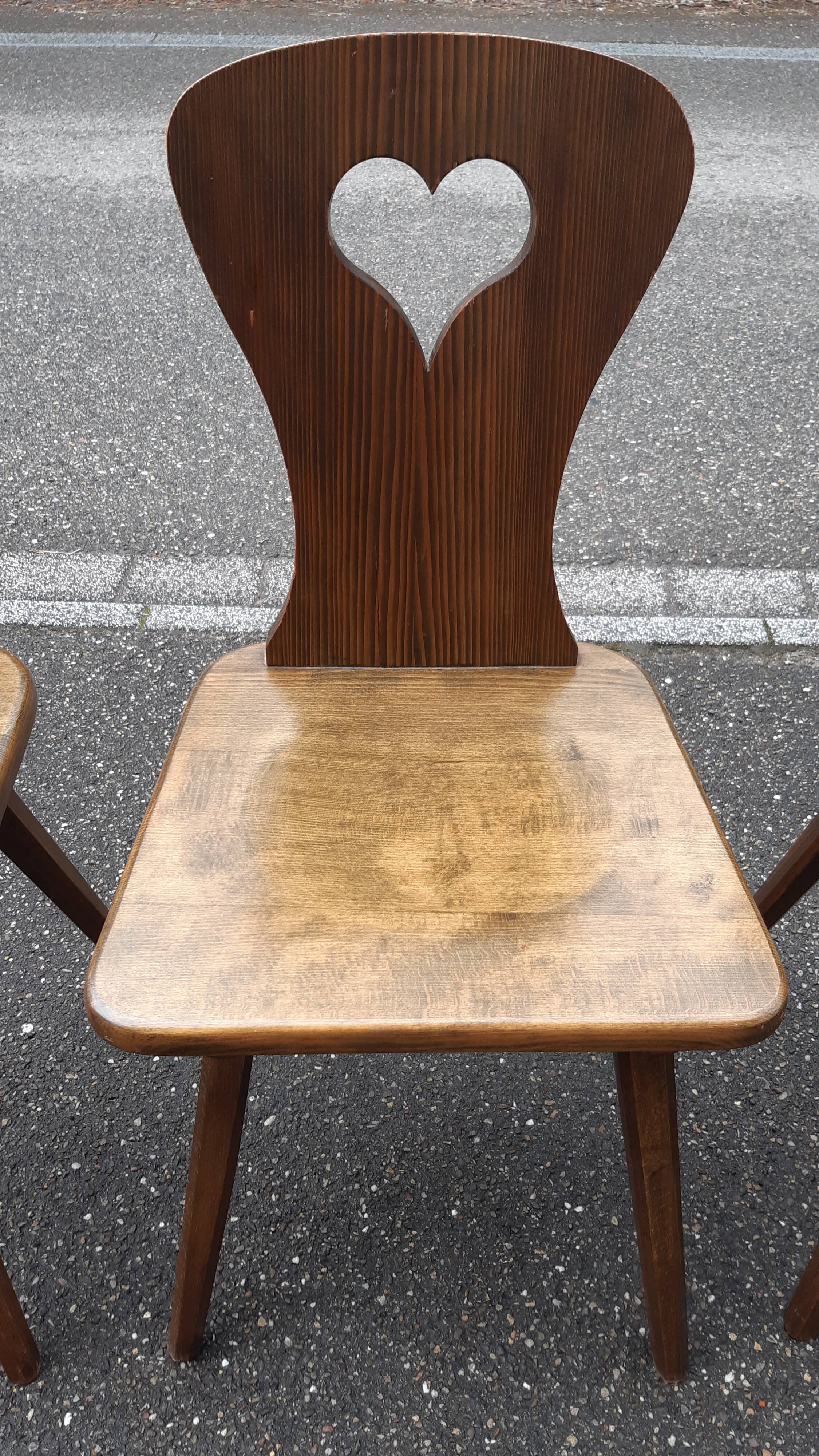 Brutalist chairs deco mountain chalet