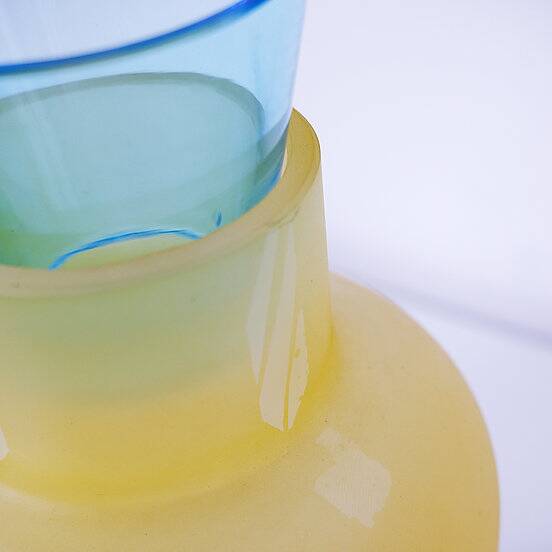 Italian Murano Glass Table Lamp 'Bacco 1-2-3' by Gido Rasati for ITRE - 1980s