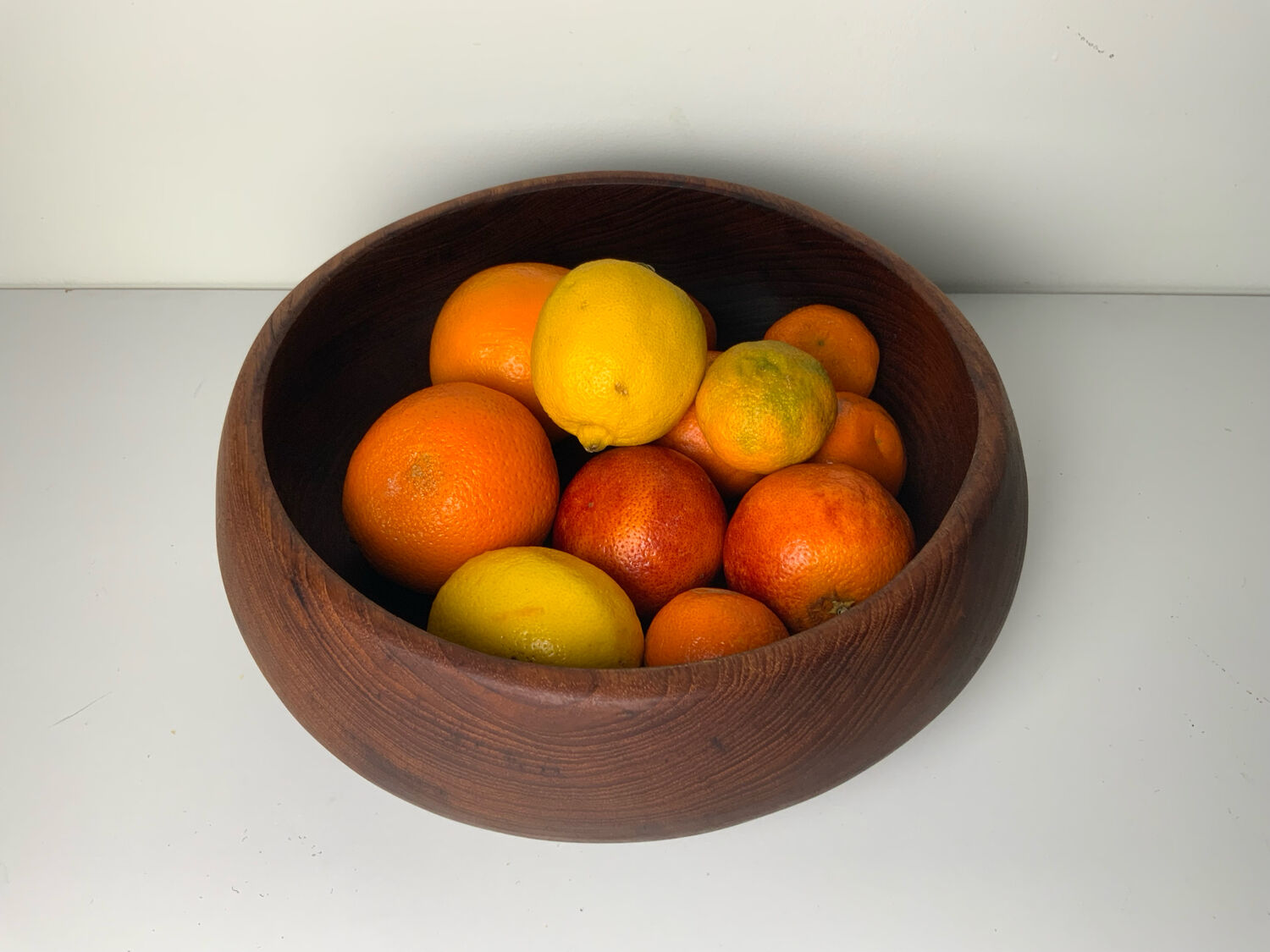 Teak salad bowl