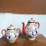 Teapot and sugar bowl