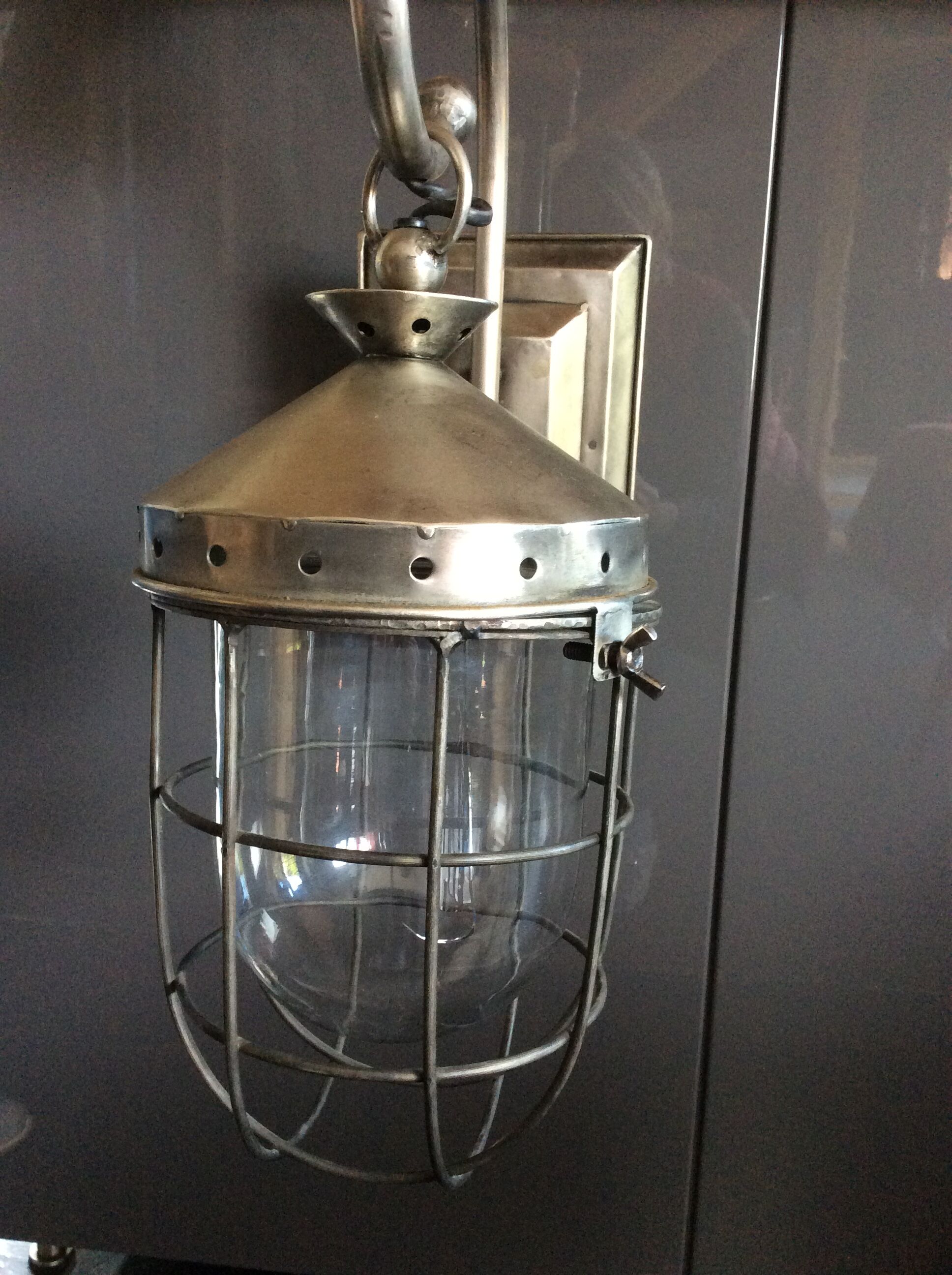 Industrial style wall lamp