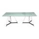 Table tripode italienne / plateau en verre mat / Gabriel Teixidós