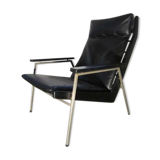Chair faux leather black rob parry easy chair