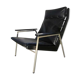 Chair faux leather black rob parry easy chair