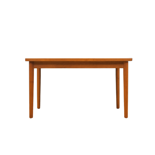 Teak table, Danish design, 1970s, production: Denmark