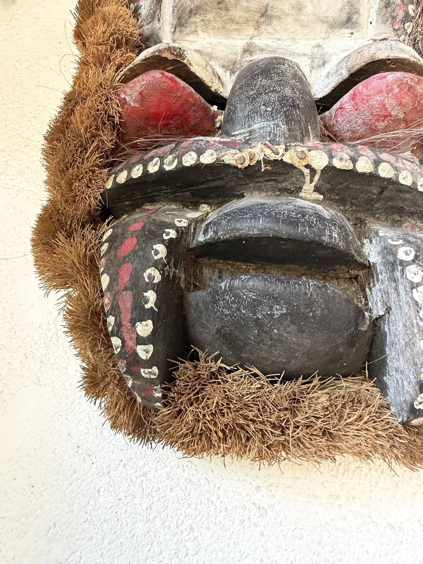 We Guéré Mask Côte d'Ivoire polychrome