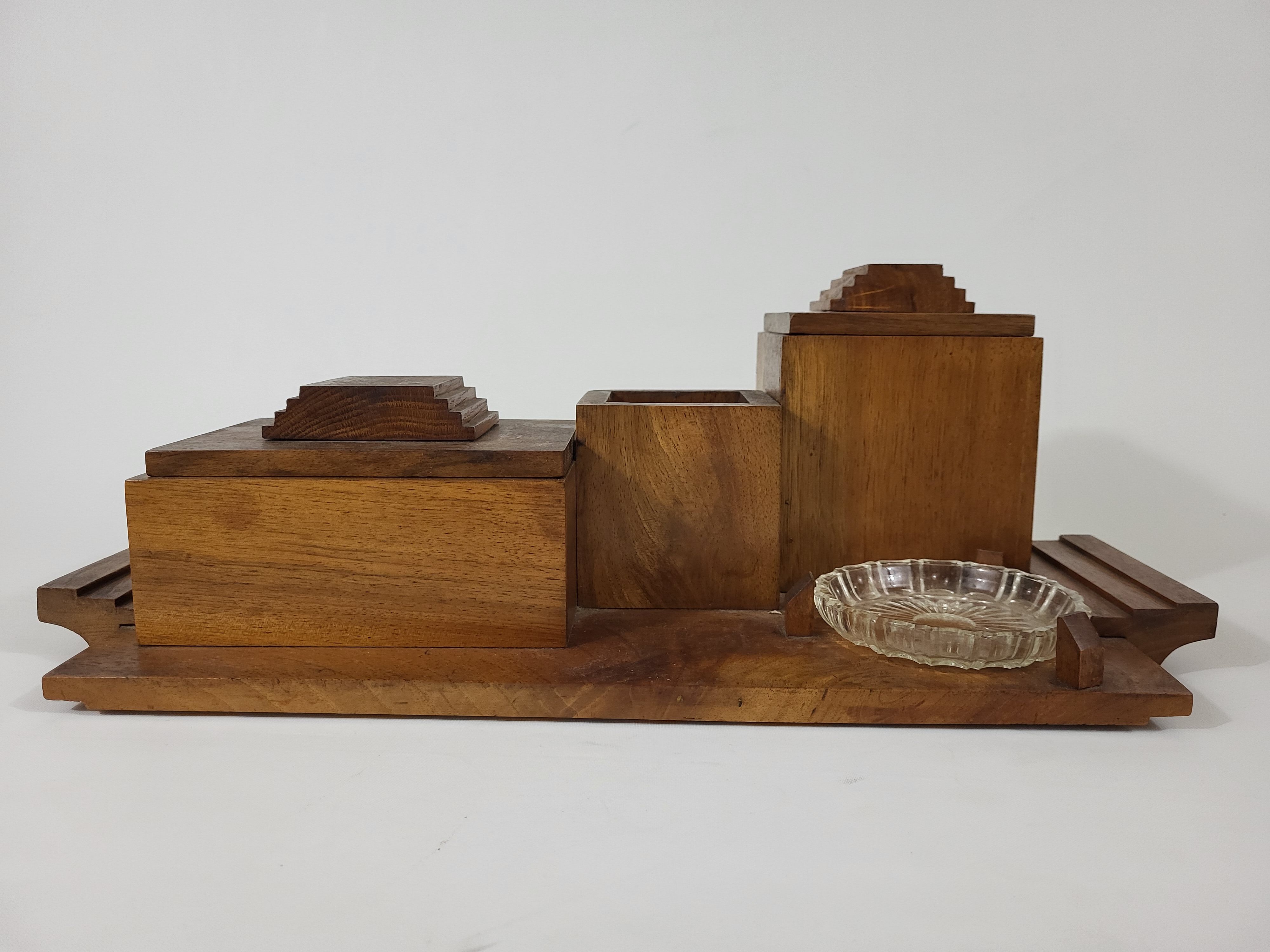 Art Deco office storage box