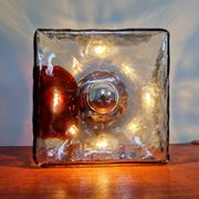 Mazzega Murano glass ceiling light, Italian design, 1960s