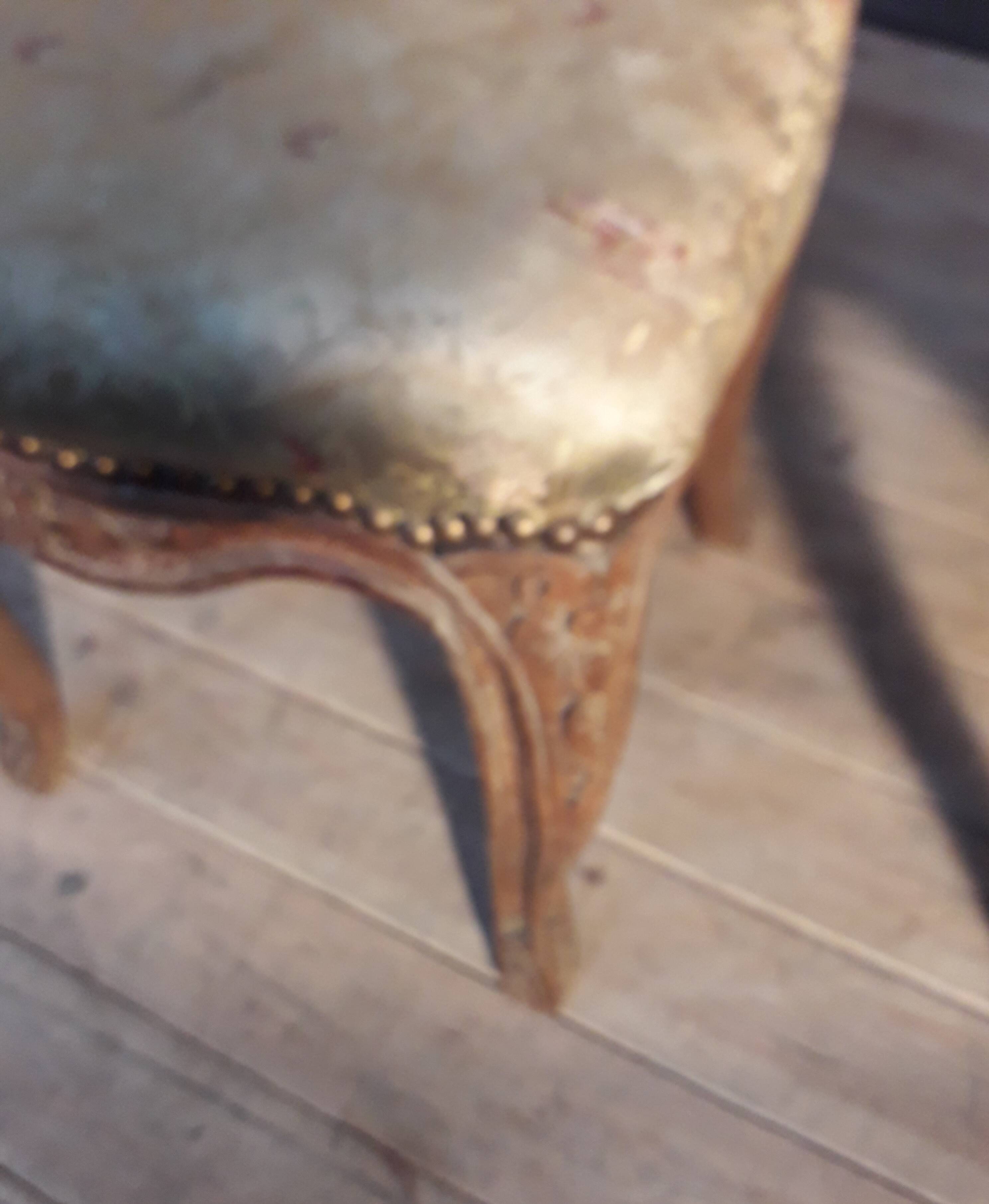 Pair of Louis XV style chairs