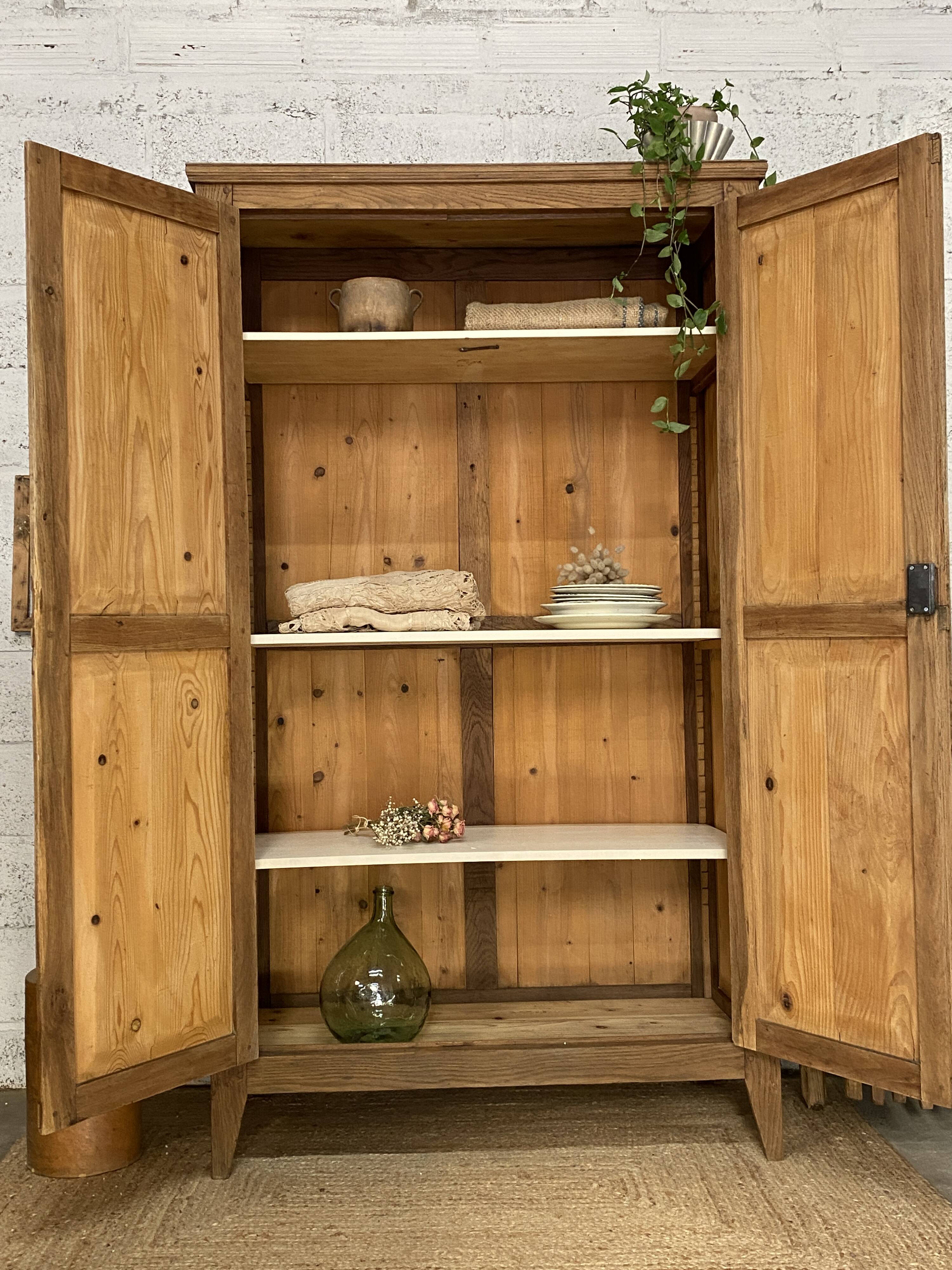 Parisian solid wood wardrobe