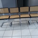 Suite of 4 chairs Cesca B32 Marcel Breuer 1992