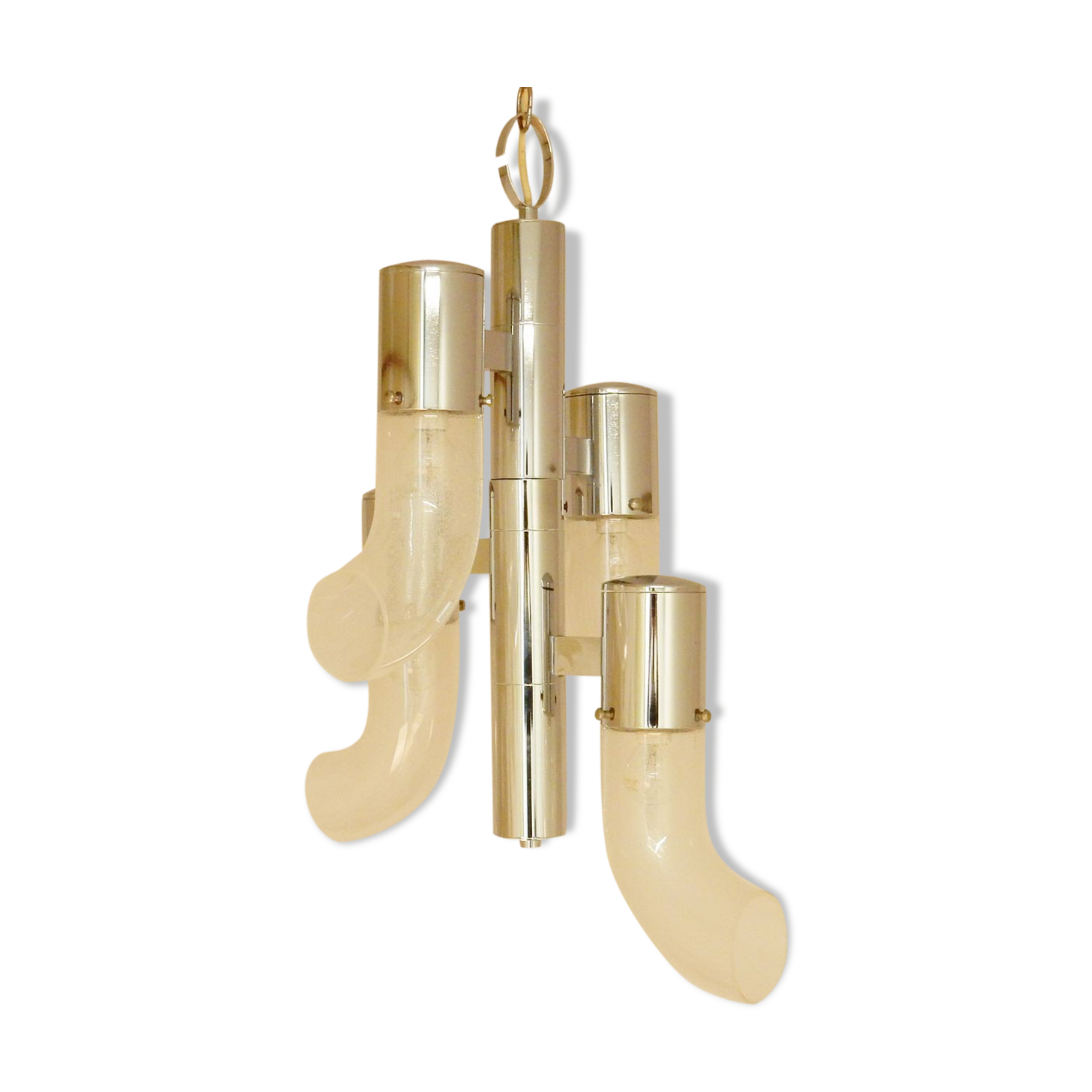 Italian Pulegoso suspension by Aldo Nason for Mazzega 1960s