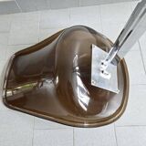 Set of 4 vintage Eurosteel chairs from the 1970s