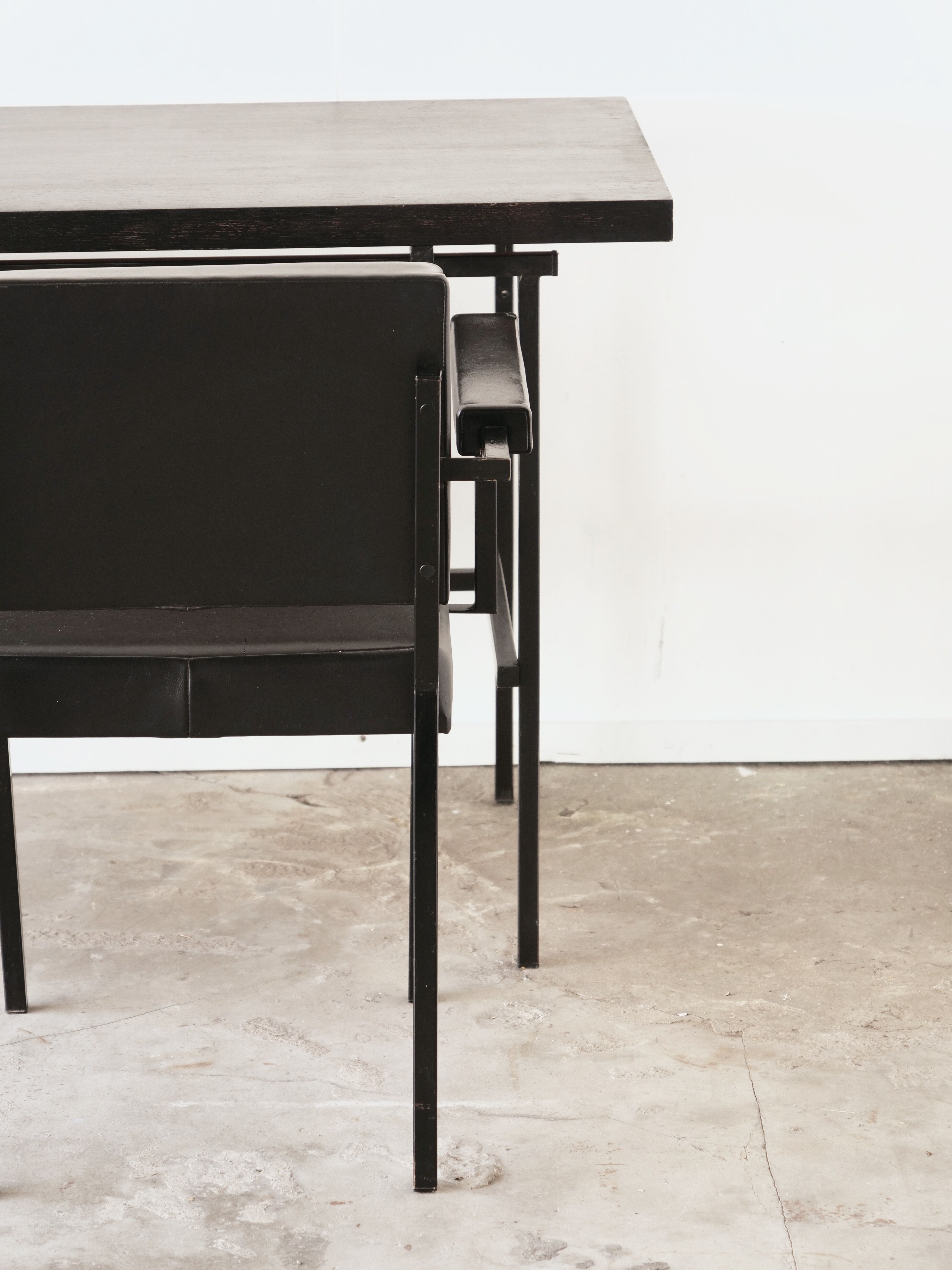 Modernist desk with chair