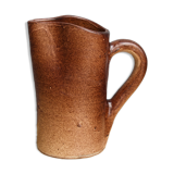 Glazed terracotta pitcher