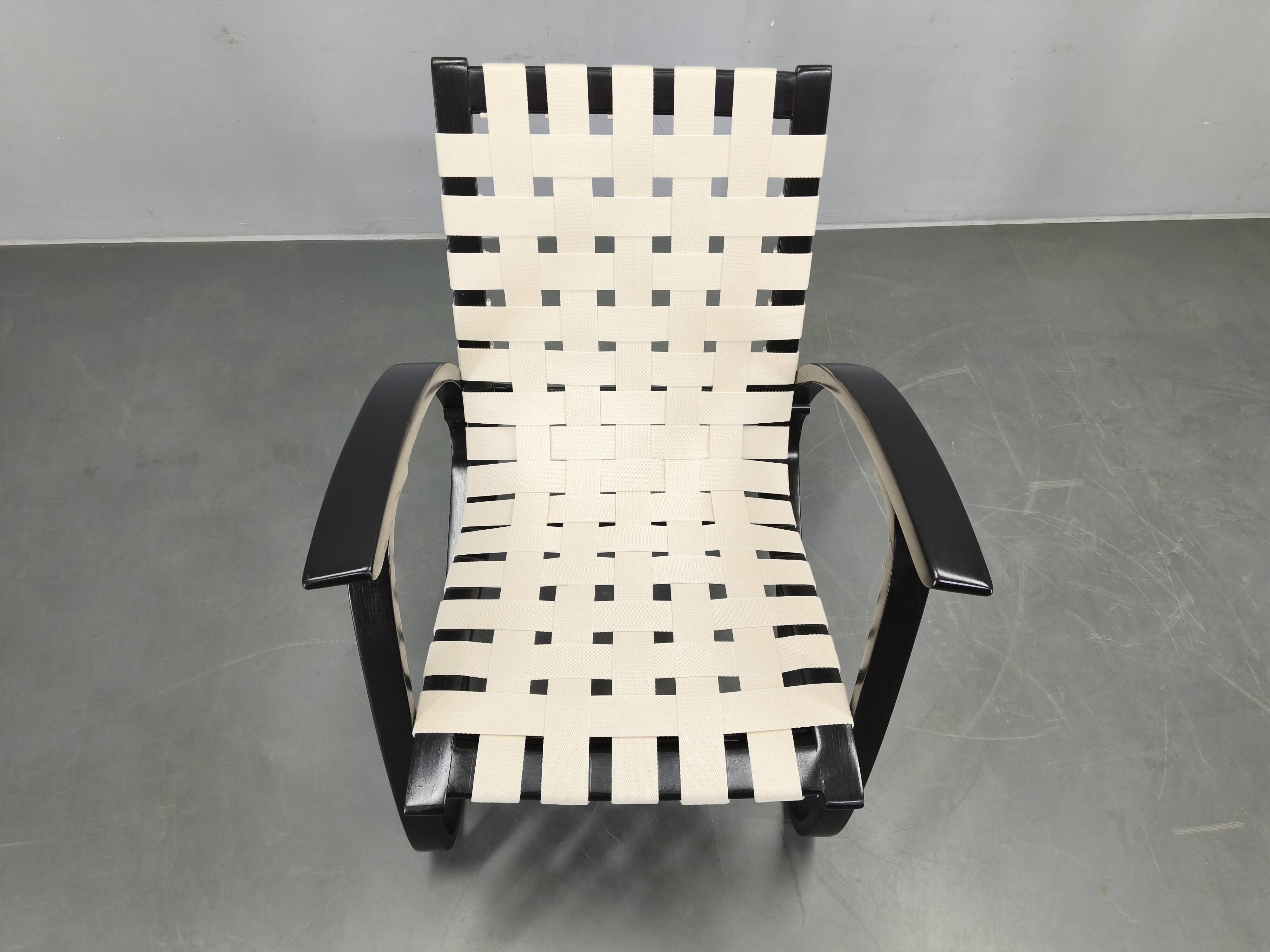 Bentwood Lounge Chair by Jan Vanek, Czechoslovakia, 1960s