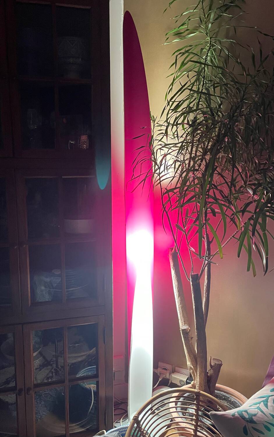 Shakti Kundalini floor lamp designed by Marzio Rusconi Clerici