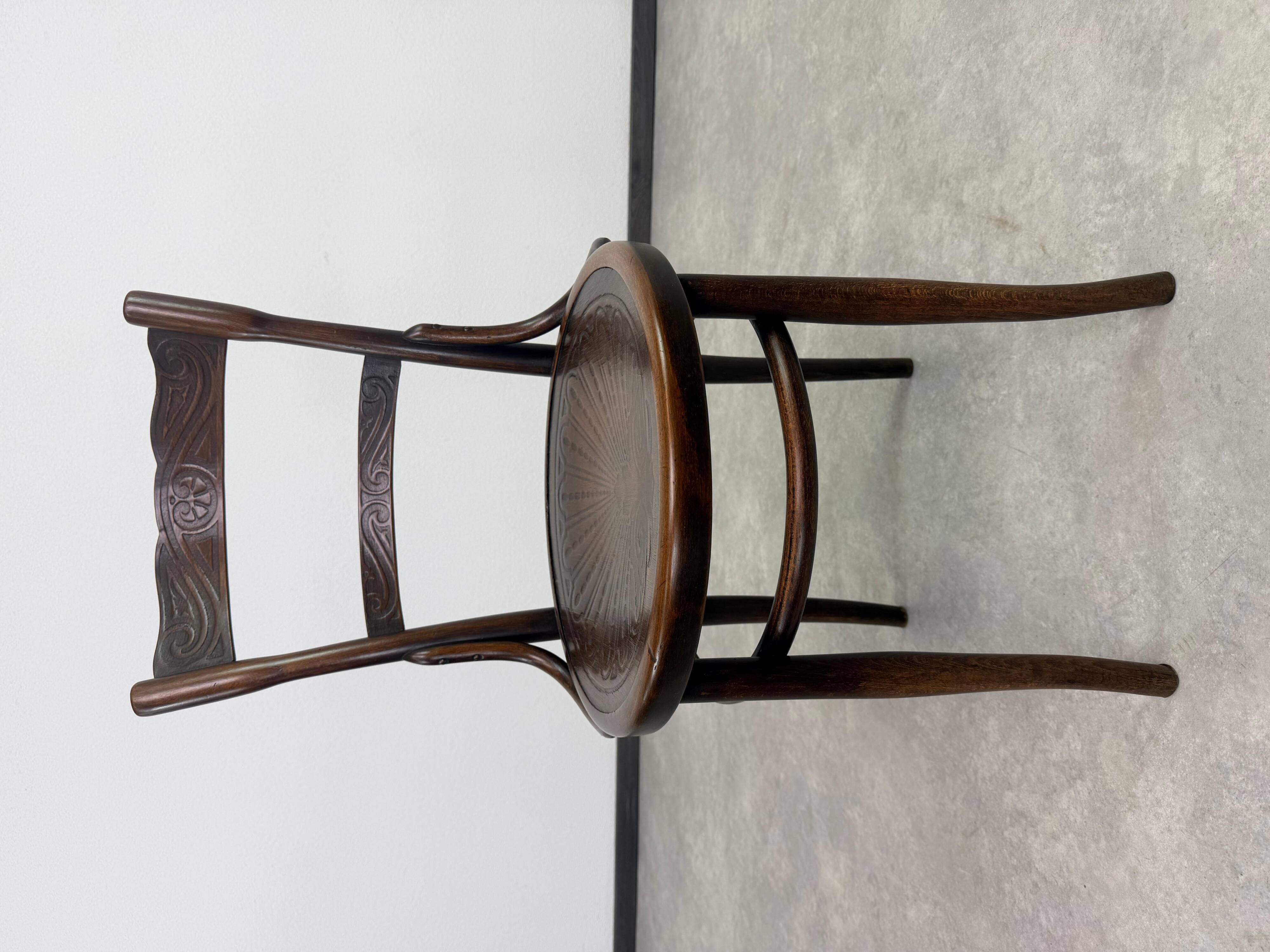 Set of 2 dining chairs by J&J Kohn