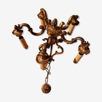 Bronze chandelier