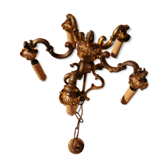 Bronze chandelier