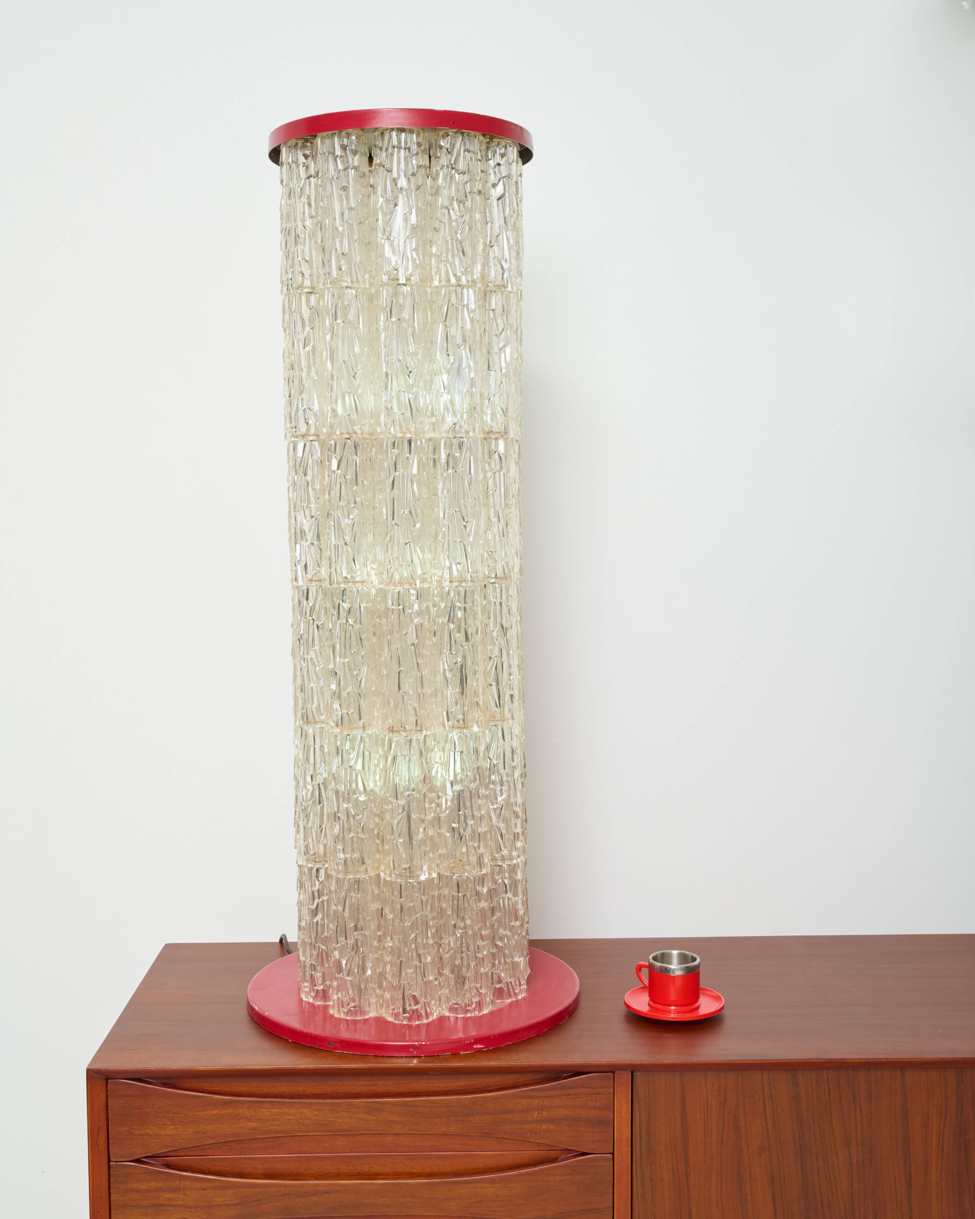 Lampe à poser XXL, dlg Tronchi, JT Kalmar, 1970s