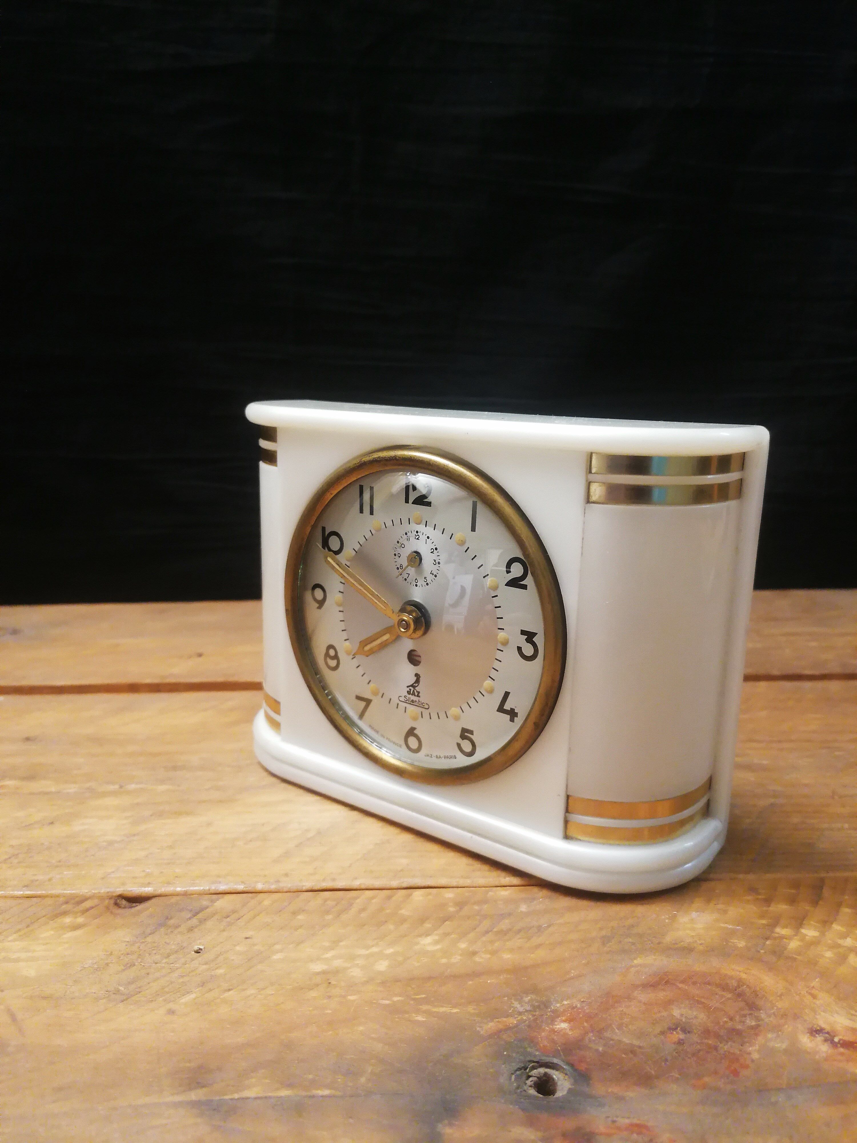 Mechanical clock Jaz Silentic, years 50/60