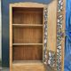 Parisian Art Deco wardrobe in raw oak, renovated.