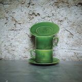 Duo cups with saucers