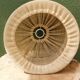Lampshade, pendant light, 70s in wool and linen