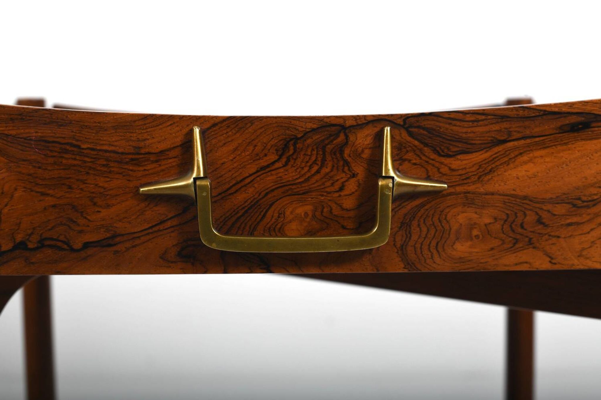 Table pliante à plateau de Mogens Lysell, Danemark, années 1960