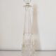 Carved glass decanter